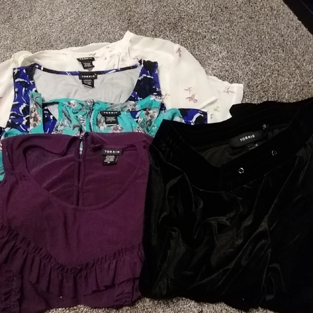 Torrid Women's Purple Top